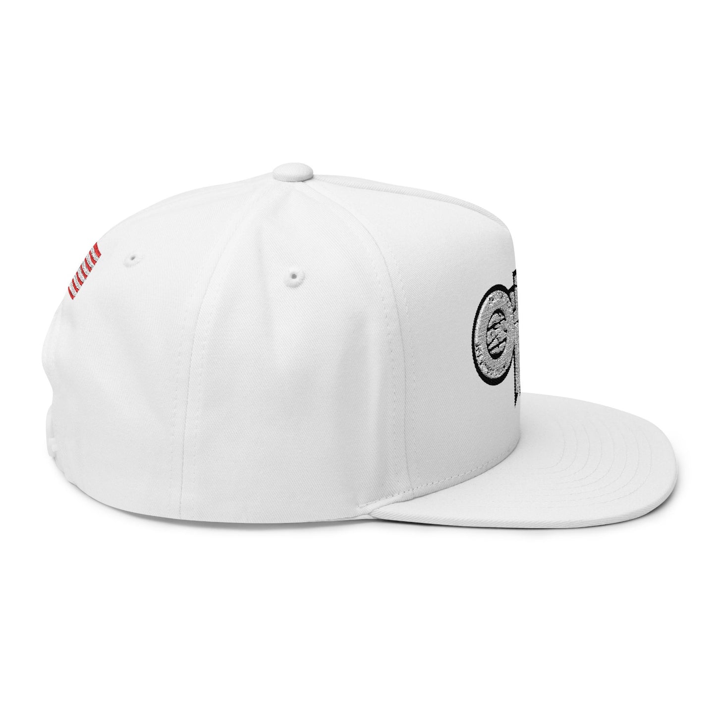 Flat Bill Cap (Embroidery)