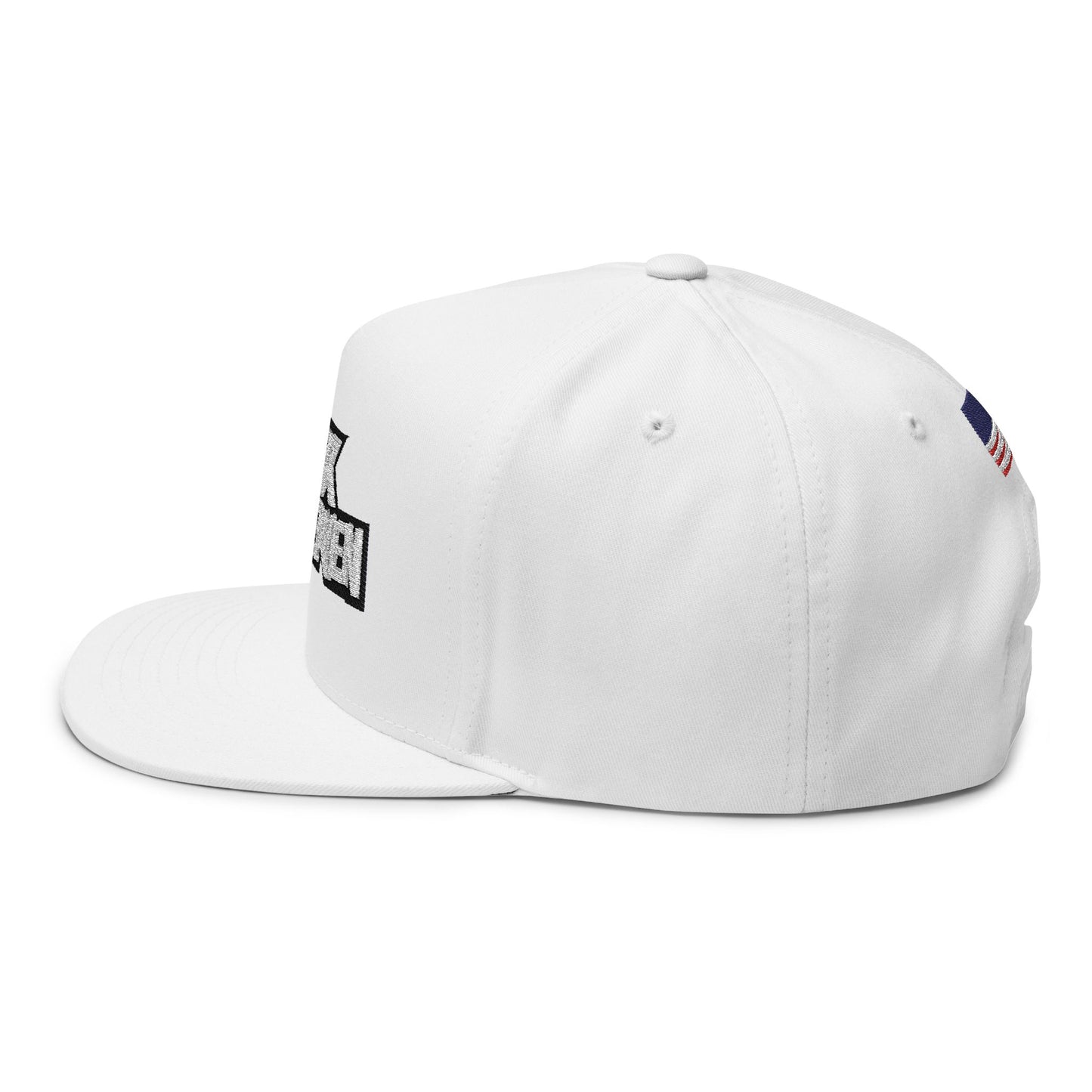 Flat Bill Cap (Embroidery)