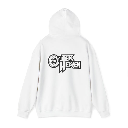 White Outer Heaven Hoodie