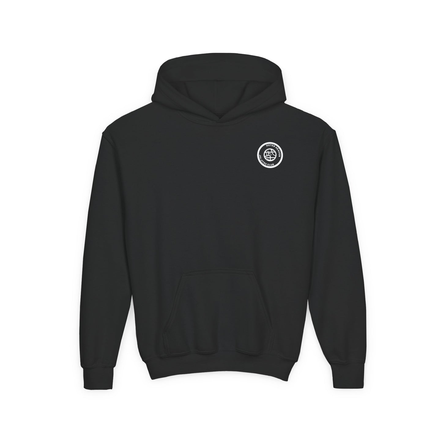 Kids Black Outer Heaven Hoodie